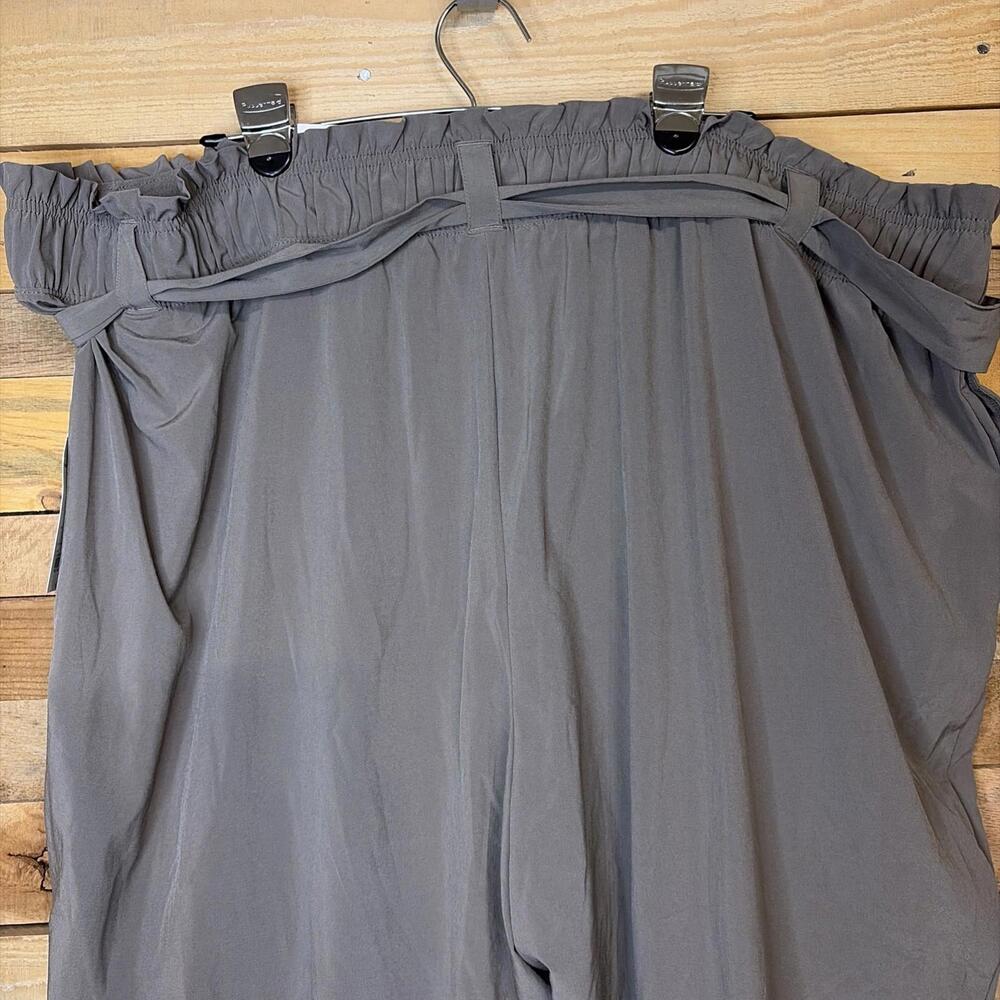 Stylus Pants Women’s 3X NWT Paper Bag Waist High-Rise Featherweight Quick Dry - Picture 8 of 9